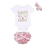 幼児新生児赤ちゃん女の子長袖ロンパースボディスーツPlaysuit bow-knotヘッドバンド服装 カラー: ホワイト