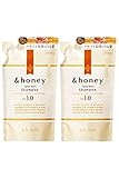 &honey (アンドハニー) ディープ モイスト シャンプー 1.0 詰め替え 2セット 700ml |
