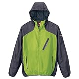 アイトス パーカーブルゾン(男女兼用)(春夏用) AZ-10302  135  ミントグリーン×チャコール 5Lサイズ