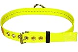 3M DBI-SALA 1000612 Tongue Buckle Belt, Back D-Ring, No Hip Pad, X-Small, Yellow [並行輸入品]