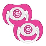 Baby Fanatic Pacifier, Chicago Cubs, 2-Count by Baby Fanatic [並行輸入品]