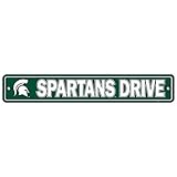 Michigan State SpartansプラスチックStreet Sign