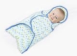Elephants Snooze Swaddle by Triboro Quilt