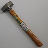 王将 両口型ハツリ用ハンマー 木柄 300mm 450g