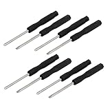 uxcell 3mmチッププラスティックハンドルフィリップス ドライバー 修復ツール8合1