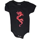 YoungPunks Baby Dragon Onesie US サイズ: 3-6 Months カラー: ブラック