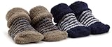 Carter's（カーターズ） :: Chenille 2-Pack Booties ソックス 靴下 2パック :: 0-3 months :: 0-3ヶ月