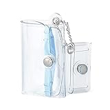 [サリーズ] Pocket Pal ポケットパル ミニマルウォレット (クリア) ライトブルー [HD3469]