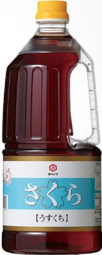 【63%OFF】【591円（定期便532円）】 宮島醤油 さくらうすくち醤油 1.5L
