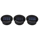 Solar Mason Jar Lid Insert [3Pack - Warm White ] eLander LED Mason Jar Solar Light, Light up for 8 H