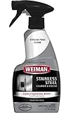 Weiman Stainless Steel Cleaner & Polish, 12 fl oz by Weiman