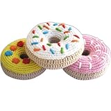 Handmade Kid's Donut Rattles - Fair Trade by Connected Fair Trade Products