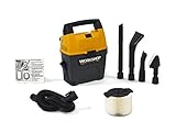 WORKSHOP Wet Dry Vac WS0301VA Portable Wet Dry Vacuum Cleaner For Car, 3-Gallon Wet Dry Auto Vacuum 