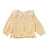 P9081 Sweet girl(スウィートガール) カーディガン 90cm イエロー・P9081-90Y