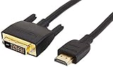Amazonベーシック HDMI-DVI 変換ケーブル 1.8m (タイプAオス - DVI2...