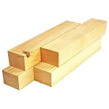 木材 垂木 タルキ レッドパイン 節有り 角材 【 厚さ 30mm x 幅 40mm x 長さ 300mm 4本セット 】 ウッディヨネダ