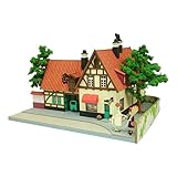 さんけい スタジオジブリ作品シリーズ 魔女の宅急便 グーチョキパン店 ペーパークラフト MP07-43