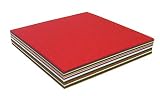 和紙かわ澄 日本の色 色和紙 折紙 25色 (7.5×7.5cm 100枚)