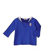 [ミキハウス] MIKIHOUSE セーラーカラー 長袖Ｔシャツ （70cm・80cm・90cm） 11-5201-613 青 70cm