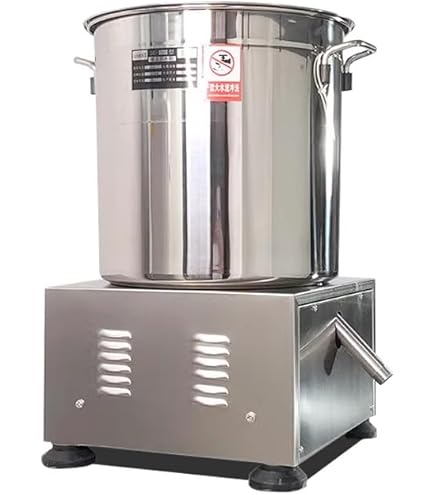 Amazon.co.jp: 電気野菜脱水機、業務用大型食品脱水機、60S急速脱水