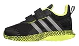 adidasアディダス BABY ハイパーファイトCF 12.0cm AQ3852 コアブラック/アイロンメット/ソーラーイエロー