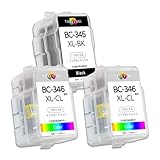【TAKEYUKI】BC345XL 1個+BC346XL 2個セット 互換インクカートリッジ canon用 インク BC310/311通用 345 346 リサイクルインク 純正品併用 大容量 キヤノン用 PIXUS TS3330 TS3130S TS3130 TS203 TR4530 インク MP493 MX420 MP280 MX350 MP490 MP480 MP270 iP2700