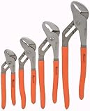 Pittsburgh 4 Piece Tongue and Groove Joint Pliers Set [並行輸入品]