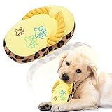 【Re･rawa】犬用おもちゃ ぞうり (黄色) 噛む 小型犬 ぬいぐるみ 犬 噛むおもちゃ ストレス解消 運動不足 歯磨き 犬おもちゃ