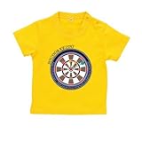 BabyChips ダーツ(名入れ半袖ベビーTシャツ) 80 デイジー