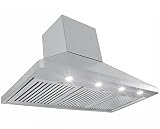 Proline プロフェッショナル 壁付けタイプ レンジフード PLJW 129.36 900 CFM 48" PLJW129.48
