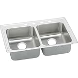 Elkay LRAD3319603 Lustertone ADA Compliant Bowl Double Basin by Elkay