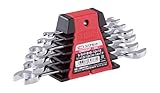 トネ(TONE) スパナセット DS600P 内容6点 レッド