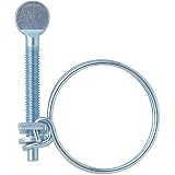 TRUSCO(トラスコ) 指ネジ式ワイヤバンド 締付径21~25mm (10個入) TWBN-25