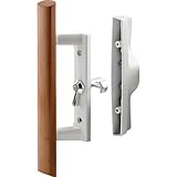 Slide-Co 142574 Sliding Door Wood Handle Set, White/Diecast by Slide-Co