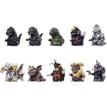 Amazon.co.jp: エンスカイ(ENSKY) ゴジラ ソフビパペットマスコット3 