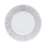 EAST table(イーストテーブル) プレート 18.5cm Rim wire 白 日本製 中皿 モダン レンジ対応 食洗器対応 111-002-01