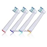 mazimark -- 4個電動歯ブラシヘッド交換用for Braun Oral B Floss Action新しい