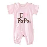 【SEBLES】ベビー服 カバーオール 新生児 3ヶ月 6ヶ月 12ヶ月 半袖 半ズボン 前開き プリント ママ パパ ラウンドネック 春 夏 コットン(タイプG,80cm)