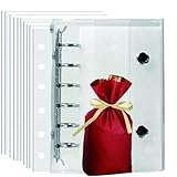 シール帳 A7 バインダー 女の子 はがせる 透明ファイル 3Dシール対応 バインダー＆シール台紙 3層構造 (A7 シルバー+透明+ラッピング袋)