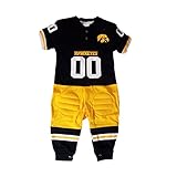 Iowa Hawkeyes公式NCAA Childrens貧弱Suit S / S by Glitterギアシャツ