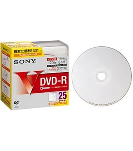 Amazon | SONY 録画用DVD-R CPRM対応 120分 16倍速 10枚パック