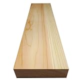 木 板 木材 板 板材 角材 ブロック 彫刻用 木彫り ひのき 桧 国産 【 30mm × 100mm × 400mm 節なし 】