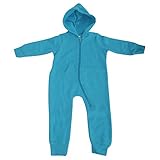 (コンフィー・コー) Comfy Co 赤ちゃん・ベビー用 フルジップ オールインワン カバーオール つなぎ パジャマ ロンパース (18-24ヶ月) (サファイアブルー)