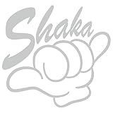 Sticker Shop Haru シャカサイン ステッカー シルバー