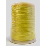 松謙 ケブラー糸 3 / 100 3番手 100m巻 太さ0.5mm スーパーアラミド繊維 イエロー