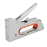 volflashy ネイル ステープル ガン耐久 ステンレス スチール 多機能 U字型 ハンド 家具 ステープラー 木工 室内 装飾 リベット ガン