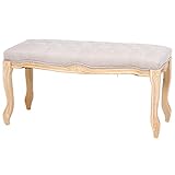 不二貿易 ベンチ 幅95cm ベージュ 33281