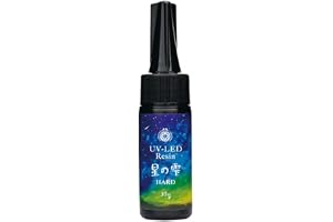パジコ レジン液 UV-LEDレジン 星の雫 ハードタイプ 30g 透明 日本製 403236