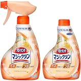 【セット買い】花王 フローリングマジックリン フローリング掃除洗剤 油汚れ つや出しスプレー 本体 400ml＋詰め替え 400ml 【ショップオリジナルおまけ付き】
