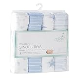 エイデンアンドアネイ おくるみ 4枚 swaddle plus （カラー：dapper）S3101 Aden+Anais [並行輸入品]